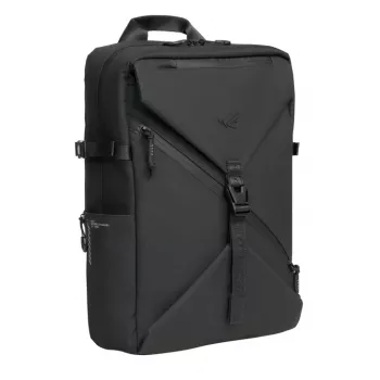 Seljakott sülearvutile ASUS ROG Archer Backpack 16 BP2600 — sobib 40,6 cm (16 tolli) sülearvutile, polüester ja nahk, must