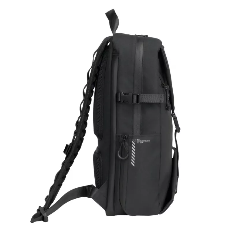 Seljakott sülearvutile ASUS ROG Archer Backpack 16 BP2600 — sobib 40,6 cm (16 tolli) sülearvutile, polüester ja nahk, must