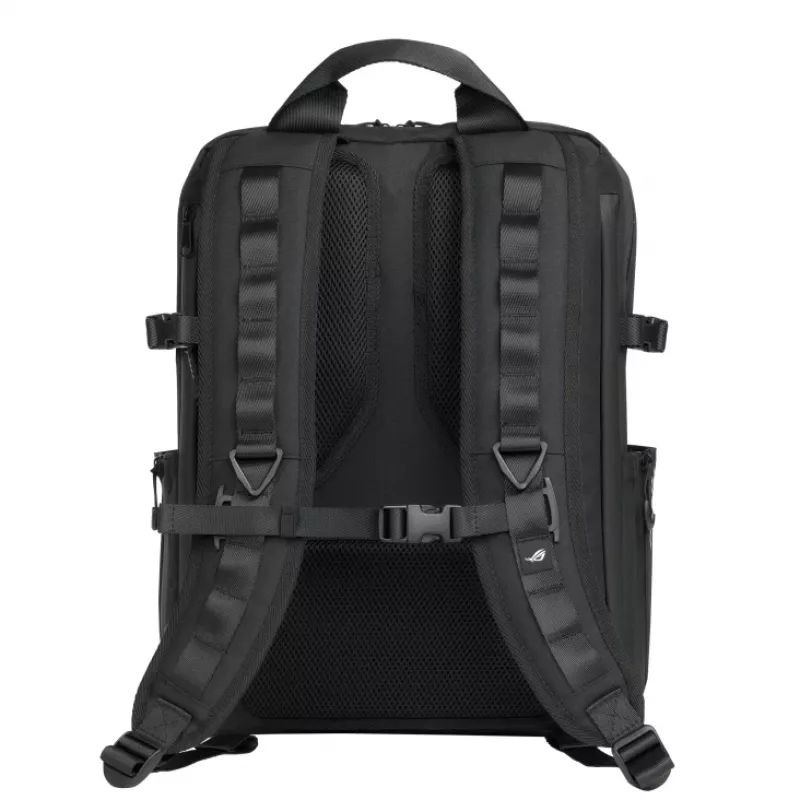 Seljakott sülearvutile ASUS ROG Archer Backpack 16 BP2600 — sobib 40,6 cm (16 tolli) sülearvutile, polüester ja nahk, must