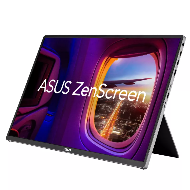ASUS ZenScreen OLED MQ16FC arvutimonitor 40,6 cm (16 tolli) 1920 x 1200 pikslit WUXGA hõbedane