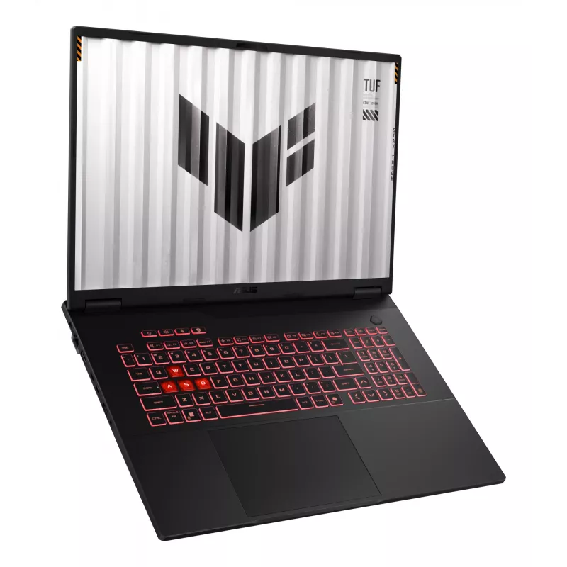ASUS TUF Gaming A18 TUF808UM-DICS8103W AMD Ryzen™ 7 260 sülearvuti 45,7 cm (18 tolli) WUXGA 32 GB DDR5-SDRAM 1 TB SSD NVIDIA GeForce RTX 5060 Wi-Fi 6E (802.11ax) Windows 11 Home Must, Hall