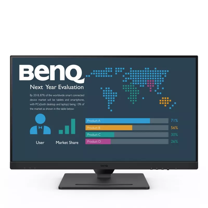 BenQ BL2790QT arvutimonitor 68,6 cm (27-tolline) 2560 x 1440 pikslit Quad HD LED Must