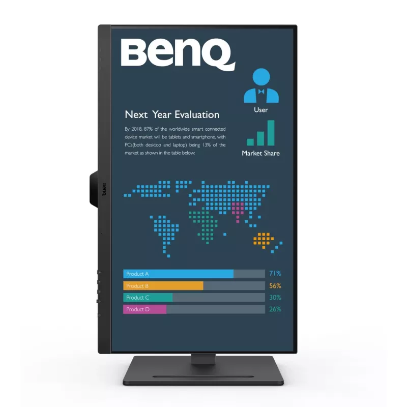 BenQ BL2790QT arvutimonitor 68,6 cm (27-tolline) 2560 x 1440 pikslit Quad HD LED Must