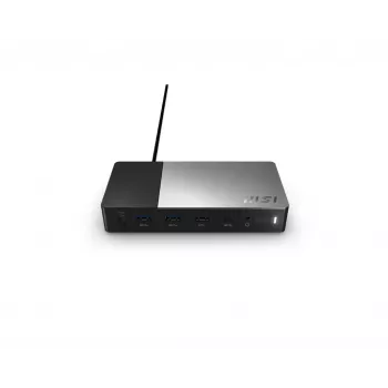 MSI USB-C dokkimisjaam Gen 2 USB 3.2 Gen 2 (3.1 Gen 2) USB-C Must