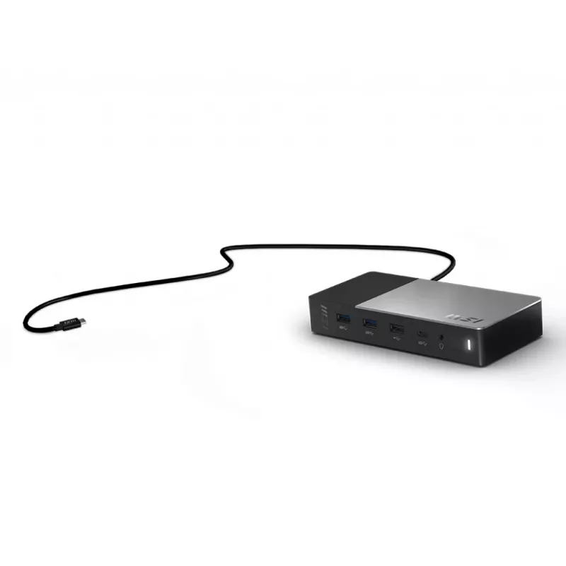 MSI USB-C dokkimisjaam Gen 2 USB 3.2 Gen 2 (3.1 Gen 2) USB-C Must