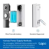 TP-Link Tapo video uksekella kaamera 1 × D235, 1 × D100C, Must, Valge, IP66, 130°, IR, Seinale, CE, RoHS, RCM,R-NZ,FCC, EAC, Triman, UKCA