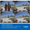 TP-Link Tapo video uksekella kaamera 1 × D235, 1 × D100C, Must, Valge, IP66, 130°, IR, Seinale, CE, RoHS, RCM,R-NZ,FCC, EAC, Triman, UKCA