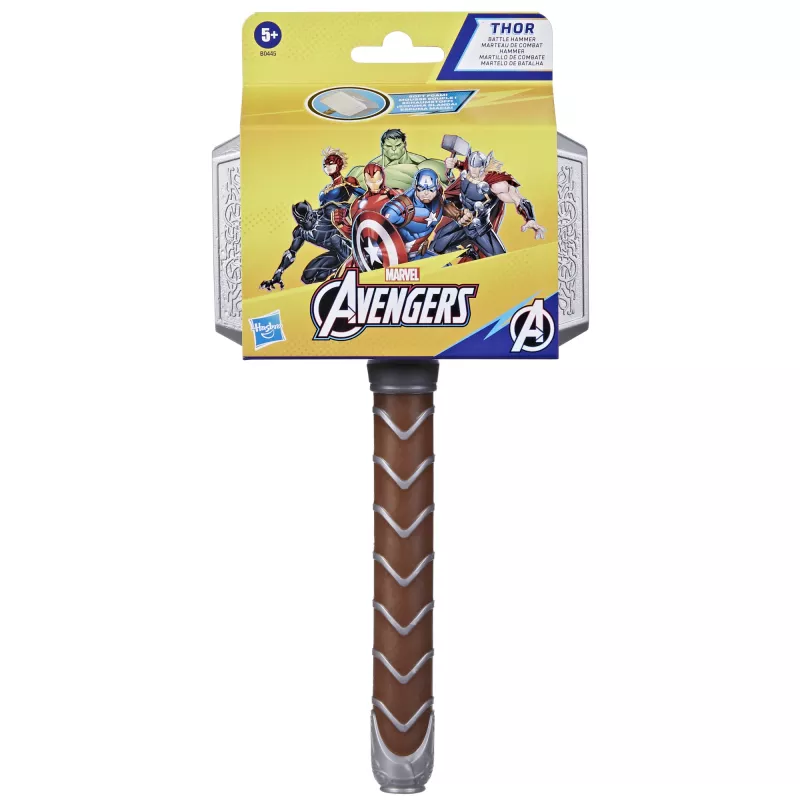 Marvel Avengers Thor Battle Hammer Rollimänguasi lastele 5+, Seiklus, 5 a