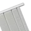 Nobo T-kaardi planeerimispaneelid suurus 4, hall, 128 mm, 655 mm, 407 g, 130 mm, 655 mm