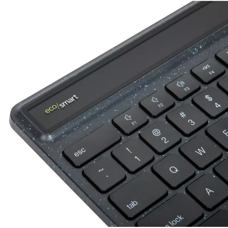 Targus EcoSmart AKB868UK klaviatuur Universaalne Bluetooth QWERTY Ühendkuningriigi inglise Must