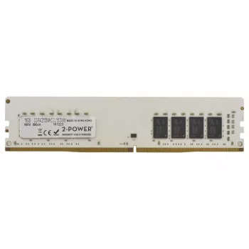 2-Power 16 GB DDR4 2133 MHZ CL15 DIMM mälu, 16 GB, 1 x 16 GB, DDR4, 2133 MHz, 288-kontaktiline DIMM, roheline