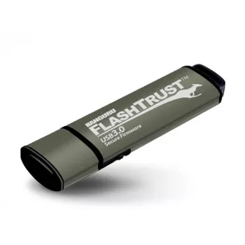 Kanguru FlashTrust™ USB 3.0 16 GB |Turvaline mälupulk| Turvaline püsivara | Füüsiline kirjutuskaitse lüliti |Kaitseb BadUSB eest | Vastavus NIST-i nõuetele