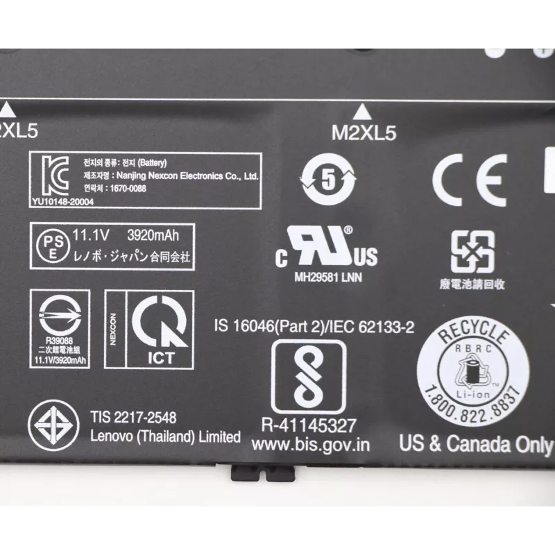 Lenovo 5B10X02603 sülearvuti varuosa Aku