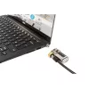 DELL 461-AAEU kaablilukk Must, Roostevaba teras 1,8 m
