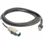 Motorola USB-kaabel Power+, hall, 2,1 m