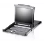 KVM-lüliti ATEN CL5708N riiulipaigaldus Must USB 1280x1024
