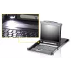 ATEN CL5716M-ATA-2XK06A1G KVM-lüliti Raami paigaldatav Must