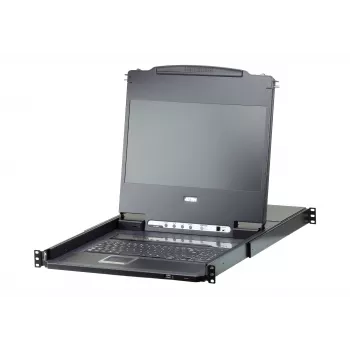 ATEN CL6708MW raamikonsool 43,9 cm (17,3 tolli) 1920 x 1080 pikslit Metall, Plast Must 1U