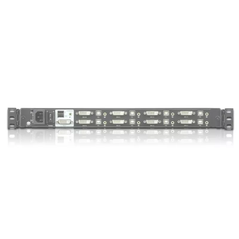 ATEN CL6708MW raamikonsool 43,9 cm (17,3″) Must 1U