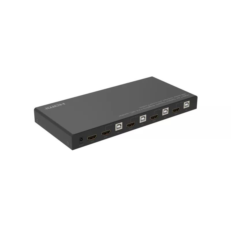 KVM-lüliti Microconnect MC-HDMIKVM0401-4K 4K Ultra HD HDMI USB