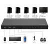 KVM-lüliti Microconnect MC-HDMIKVM0401-4K 4K Ultra HD HDMI USB