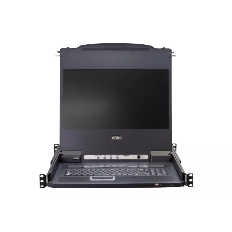KVM-lüliti ATEN CL5708M riiulikinnitusega Must 1U 17-tolline LCD