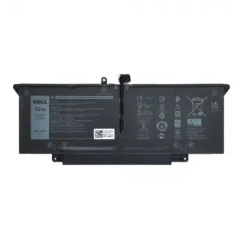 Asendusaku Dell sülearvutile WY9MP 4-elemendiline 52Wh (6500 mAh, 7,6V) Must