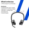 HP Poly Voyager Focus 2 Microsoft Teams sertifitseeritud USB-C- peakomplekt + USB-C/A adapter