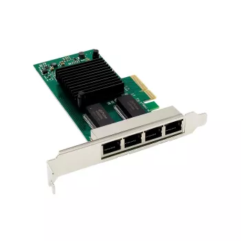 Võrgukaart MicroConnect I350-T4 PCIe x4 1GbE – 4-pordiline Gigabit Ethernet PCIe x4