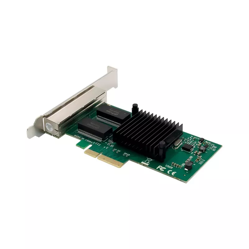 Võrgukaart MicroConnect I350-T4 PCIe x4 1GbE – 4-pordiline Gigabit Ethernet PCIe x4