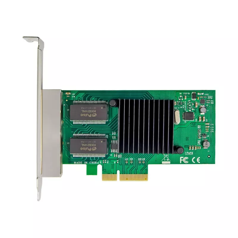 Võrgukaart MicroConnect I350-T4 PCIe x4 1GbE – 4-pordiline Gigabit Ethernet PCIe x4