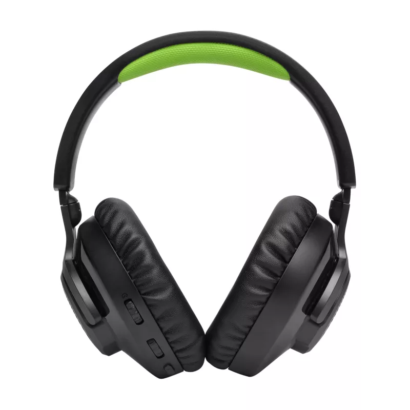 JBL Quantum 360X peakomplekt, juhtmevaba, peapael, mängimiseks, USB USB-C, Bluetooth, must, roheline