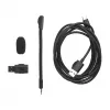 JBL Quantum 360X peakomplekt, juhtmevaba, peapael, mängimiseks, USB USB-C, Bluetooth, must, roheline