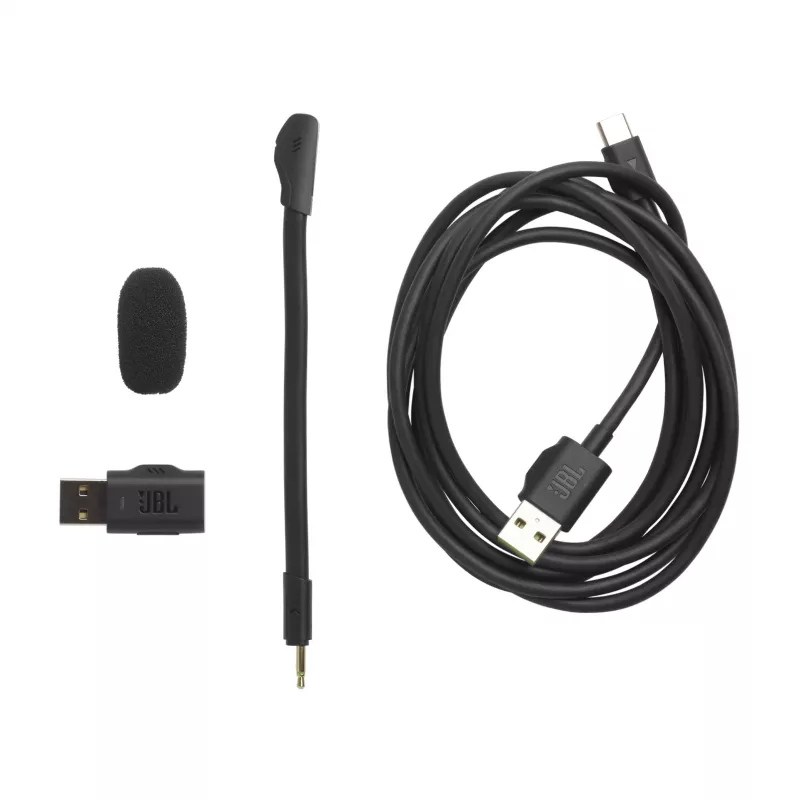 JBL Quantum 360X peakomplekt, juhtmevaba, peapael, mängimiseks, USB USB-C, Bluetooth, must, roheline