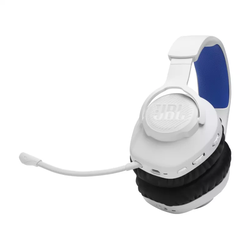 JBL Quantum 360P peakomplekt, juhtmevaba, peakomplekti tüüp: mänguri, USB USB-C, Bluetooth, sinine, valge