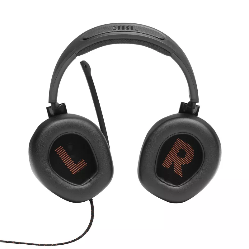 JBL Quantum 200 Must, juhtmega, 20 - 20000 Hz, mängimine, 248 g, kõrvaklapid, must