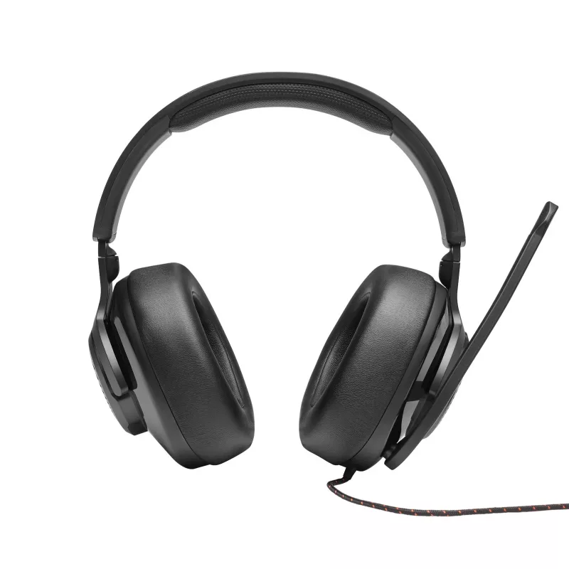 JBL Quantum 200 Must, juhtmega, 20 - 20000 Hz, mängimine, 248 g, kõrvaklapid, must