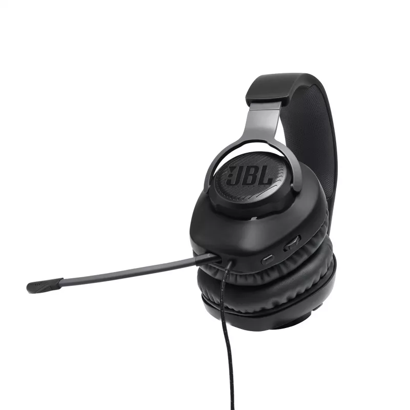 JBL Quantum 100 Must, juhtmega, mängimine, 20–20000 Hz, 216 g, kõrvaklapid, must