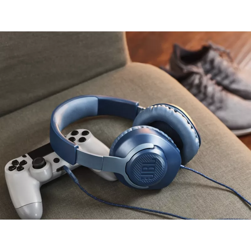 JBL Quantum 100 Must, juhtmega, mängimine, 20–20000 Hz, 216 g, kõrvaklapid, must