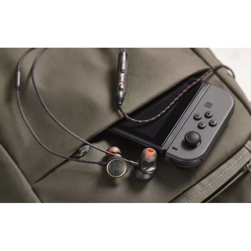 JBL Quantum 50 MUST, juhtmega, 20 - 20000 Hz, mängimine, 21 g, kõrvaklapid, must