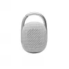 JBL CLIP 4 Valge, 1.0 kanalit, 38,1 cm (15 tolli), 4 cm, 3,81 cm (1,5 tolli), 4,7 cm, 5 W