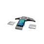 IP-konverentsitelefon Yealink CP960 — hõbedane, nupud ja puutejuhtimine, Micro-USB B ja USB-A, 338×338×74 mm
