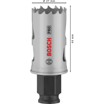 Augupuur Bosch PRO Multi Material PC Plus 44/27 mm — üksik, puurile, Ø27 mm