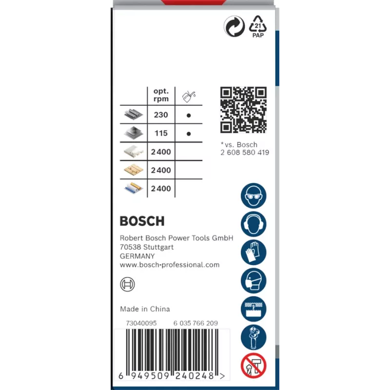 Hole Saw Bosch PRO Multi Material PC Plus 44/38 mm — Single, Ø 38 mm, for drywall, metal, non‑ferrous metal, plastik, softwood