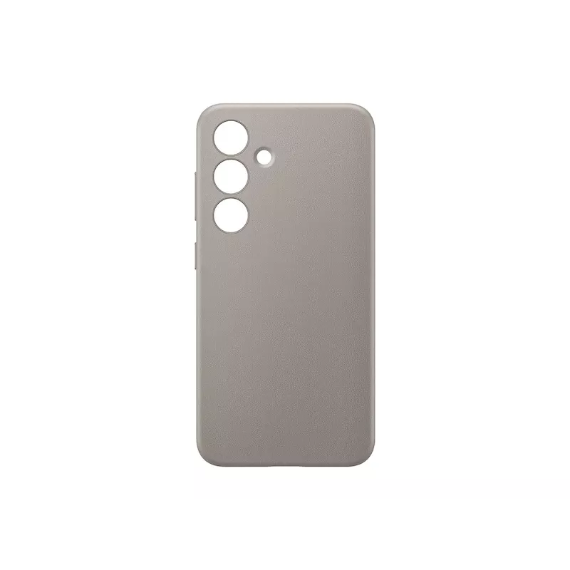 Samsung Galaxy S24 vegan nahast ümbris taupe monokromaatne