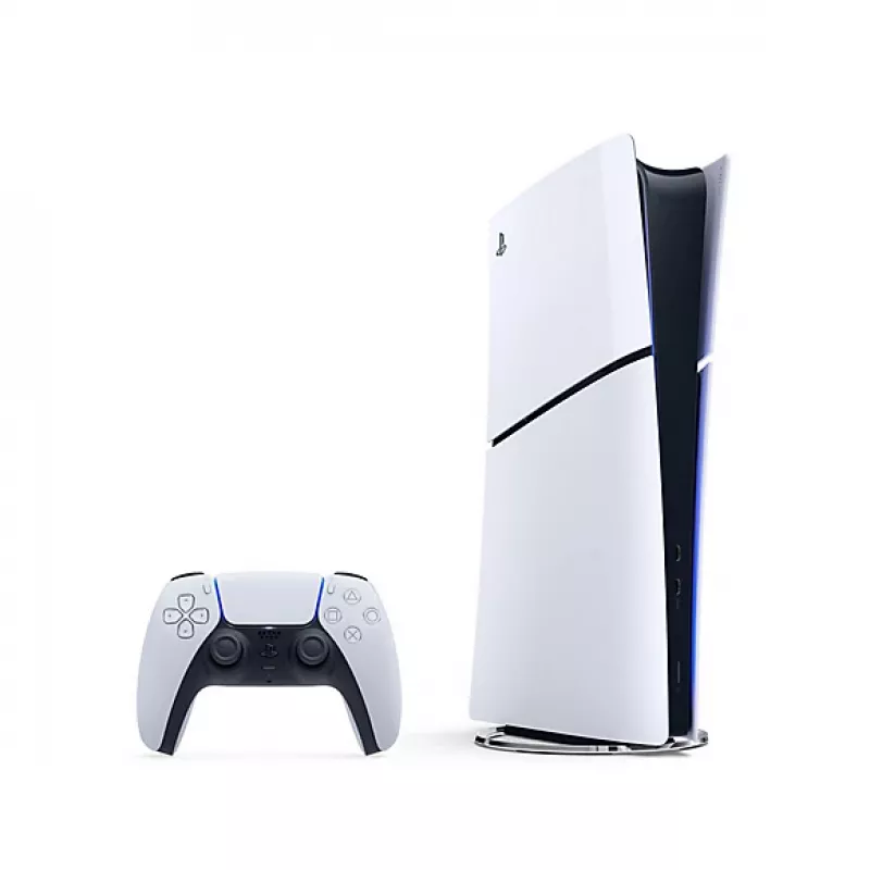 Sony PlayStation 5 (mudeligrupp - õhuke) Digital Edition, PlayStation 5, Must, Valge, 16384 MB, GDDR6, 448 GB/s, AMD
