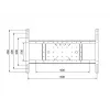 Laienduskomplekt Multibrackets M VESA pikenduskomplekt Tilt & Turn 800x400