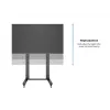 Multibrackets M Public Display Stand 210 Dual Pillar Wheelbase Must