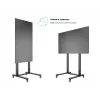 Multibrackets M Public Display Stand 210 Dual Pillar Wheelbase Must