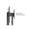 Multibrackets M Public Display Stand 210 Dual Pillar Wheelbase Must